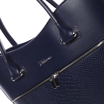 Luxusní dámská kabelka tmavě modrá - Delami Veronica