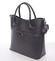 Luxusní dámská kabelka tmavě šedá - Delami Veronica
