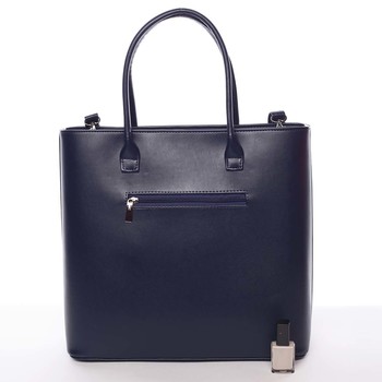 Dámská luxusní kabelka tmavě modrá - Delami Devin