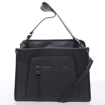 Unikátní elegantní střední kabelka pro dámy černá - MARIA C Urania