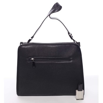 Unikátní elegantní střední kabelka pro dámy černá - MARIA C Urania