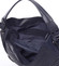 Dámská originální zaoblená kabelka přes rameno tmavě modrá - MARIA C Vanessa