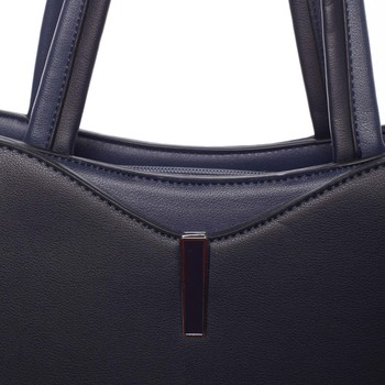 Elegantní dámská kabelka do ruky tmavě modrá - Silvia Rosa Belinda