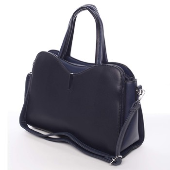 Elegantní dámská kabelka do ruky tmavě modrá - Silvia Rosa Belinda