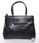 Luxusní moderní dámská černá kabelka do ruky - Silvia Rosa Venus