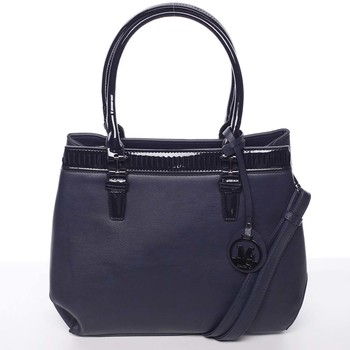 Elegantní a stylová tmavě modrá kabelka přes rameno - MARIA C Thalassa