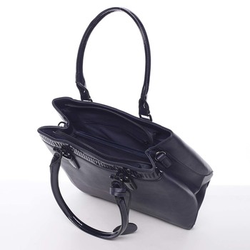 Elegantní a stylová tmavě modrá kabelka přes rameno - MARIA C Thalassa