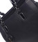 Elegantní a stylová černá kabelka přes rameno - MARIA C Thalassa
