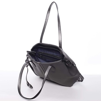 Stylová dámská kabelka přes rameno šedá - MARIA C Veronica