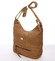 Elegantní a originální dámská crossbody kabelka světle hnědá - Silvia Rosa Labrilla