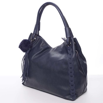 Moderní dámská kabelka tmavě modrá - MARIA C Vara