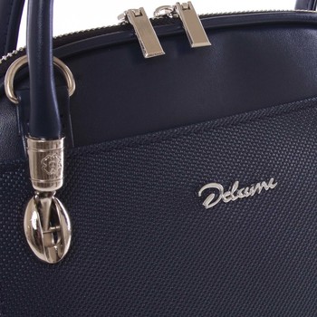 Dámská kabelka tmavě modrá saffiano - Delami Florencia