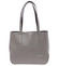Dámská luxusní kabelka přes rameno tmavě šedá - Delami Leonela