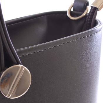 Luxusní tmavě šedá dámská kabelka - Delami Chantal