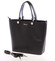 Luxusní dámská kabelka černá hladká - Delami Chantal