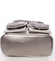 Střední dámský městský batůžek stříbrný - Silvia Rosa Ximena