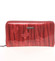 Velká módní kožená lakovaná peněženka/psaníčko červená - Lorenti Cobala