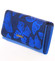 Jedinečná kožená modrá peněženka - Lorenti Nobuttie