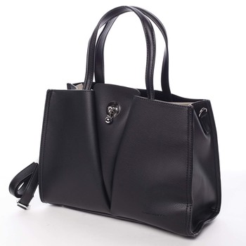 Luxusní dámská černá kabelka do ruky - David Jones Aedon