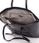 Moderní dámská kabelka přes rameno tmavě šedá - David Jones Adria