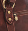 Velká cestovní kožená taška hnědá - ItalY Equado