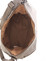 Větší dámská měkká olivová kabelka - Piace Molto Leontina