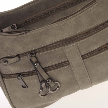 Dámská menší crossbody olivová kabelka - Piace Molto Umbra