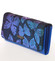 Jedinečná kožená modro stříbrná peněženka - Lorenti Nobuttie