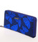 Originální kožená modrá peněženka se vzorem - Lorenti 77006NBF