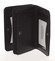 Luxusní dámská lakovaná kožená peněženka černá - Lorenti 0112SH