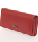 Luxusní dámská kožená peněženka červená - Lorenti 4003N
