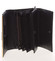 Luxusní kožená lakovaná černá peněženka - Lorenti 4112SH