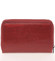 Luxusní dámská lakovaná kožená peněženka červená - Lorenti 0112SH