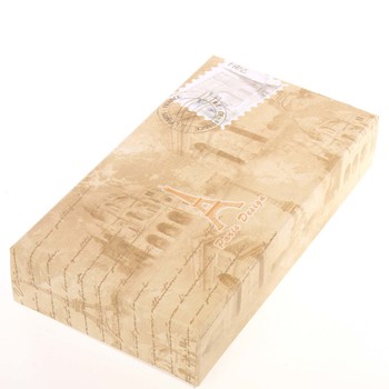 Exkluzivní střední kožená dámská peněženka hnědá - PARIS 55020DSHK
