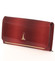 Stylová kožená lakovaná dámská peněženka červená - PARIS 74110DSHK