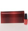 Jedinečná kožená lakovaná dámská peněženka červená - PARIS 64003DSHK
