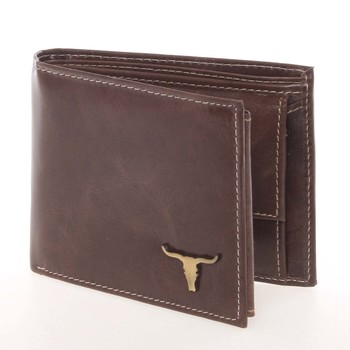 Luxusní pánská kožená peněženka hnědá - BUFFALO Landis