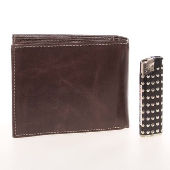 Luxusní pánská kožená peněženka hnědá - BUFFALO Landis