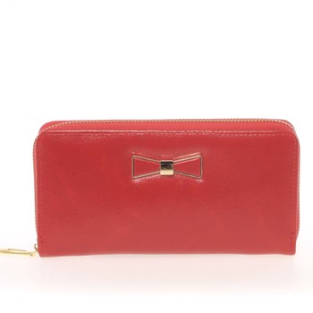 Moderní dámská peněženka s poutkem červená - Milano Design SF1821