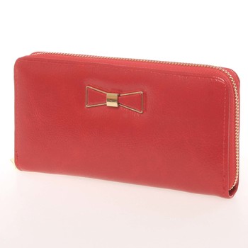 Moderní dámská peněženka s poutkem červená - Milano Design SF1821