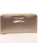 Moderní dámská peněženka s poutkem zlatá - Milano Design SF1821