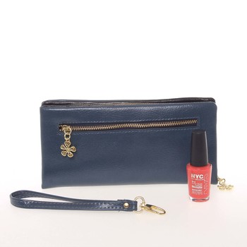 Módní dámská peněženka/psaníčko modrá - Milano Design SF1803