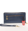 Módní dámská peněženka/psaníčko modrá - Milano Design SF1803