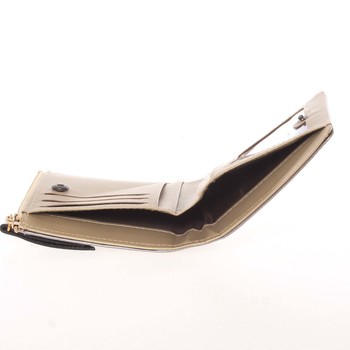 Jednoduchá malá dámská stříbrná peněženka - Milano Design SF1806