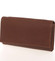 Dámská kožená hnědá peněženka - Delami CHAGL04104