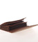 Decentní dámská kožená koňaková peněženka - Delami CHAGL03129
