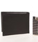 Kvalitní pánská kožená černá peněženka - Delami Archard