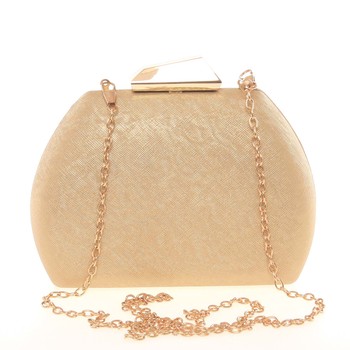 Módní dámské večerní psaníčko zlaté - Delami 2902