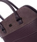 Exkluzivní dámská fialová pevná kabelka do ruky - David Jones Agape