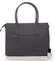 Atraktivní dámská kabelka do ruky tmavě šedá - David Jones Eugenie